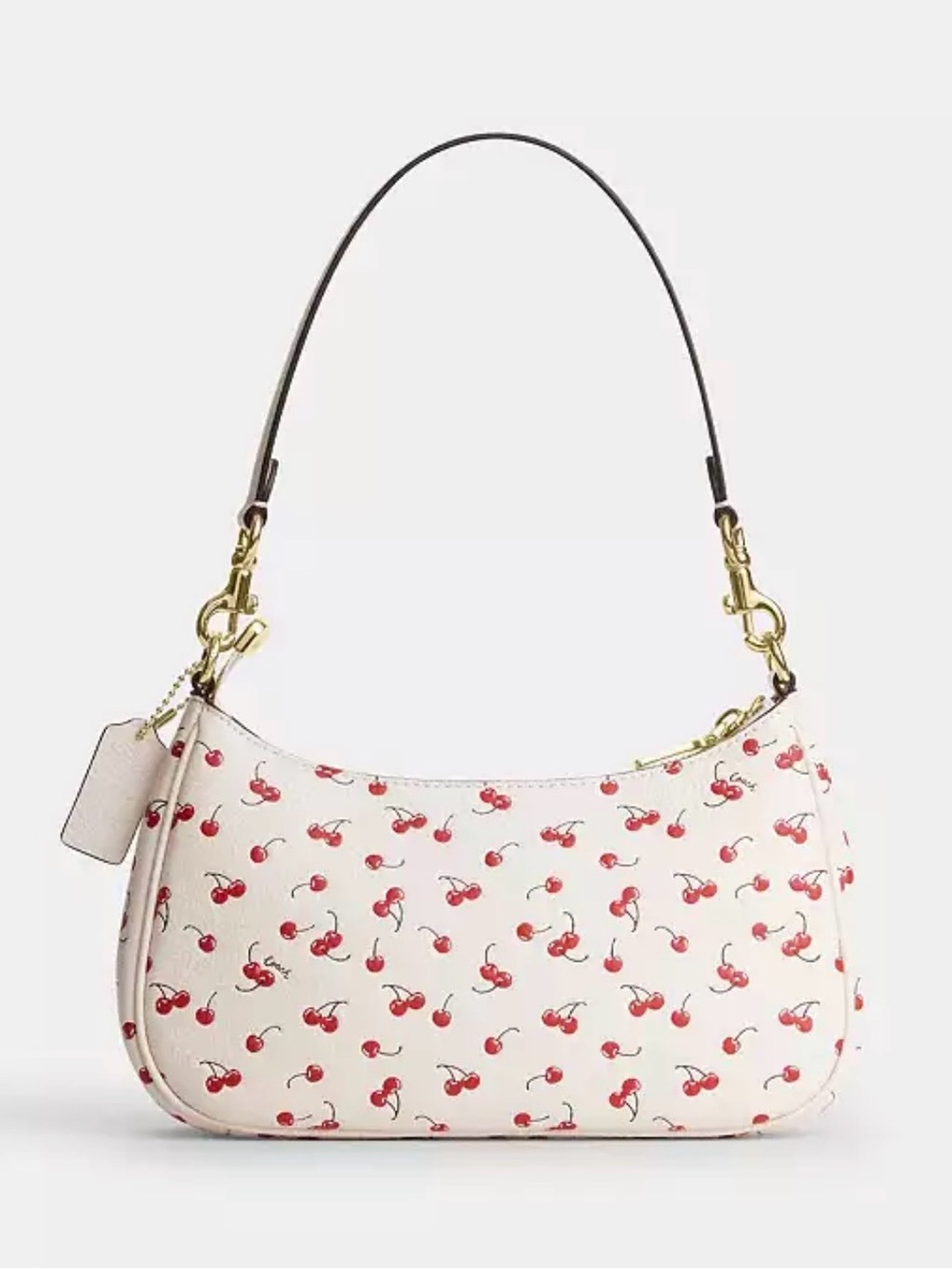 COACH Teri Shoulder Bag With Cherry Print - Picture 3 of 8